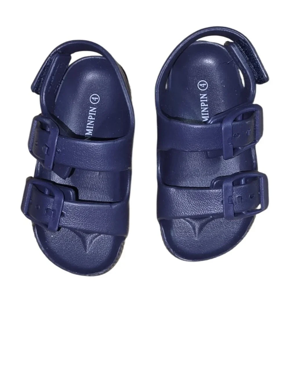 Kids Lightweight Navy Blue Adjustable Buckle Sandals
